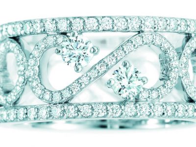 Anello Tiffany Enchant Scroll Band