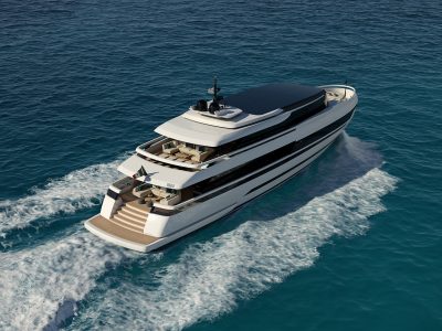 Ecco il nuovo Extra 126 di ISA Yachts