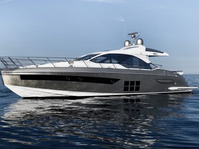 Azimut S6, carbonio e sportività. L’anteprima mondiale sarà a Cannes