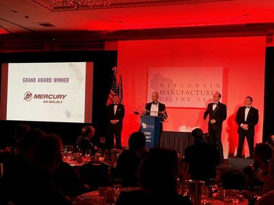 Mercury Marine named Wisconsin Manufacturer of the Year