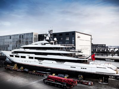 Oceanco launches 90m superyacht DreAMBoat