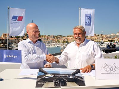 TEAM Italia and Rolls-Royce partners at the Cannes Yachting Festival