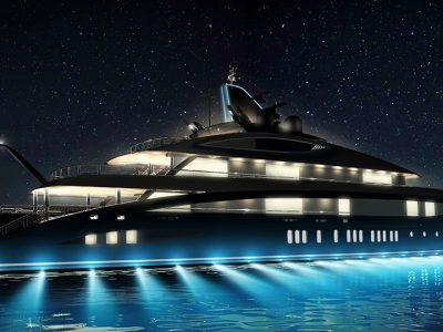 Nobiskrug’s 77 m Black Shark ready for the outfitting