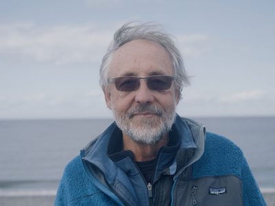 Richard Sears, studying Blue Whales powered by Volvo Penta