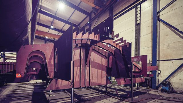 Heesen 67 meters, 191020 Keellaying