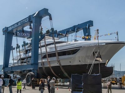 Baglietto, sceso in acqua il M/Y Lion