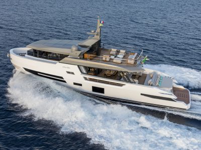 Mabelle, the Sherpa 80 from Arcadia Yachts is at MYS 2022