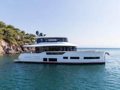 The new Sirena 78 makes its debut at the Cannes Yachting Festival