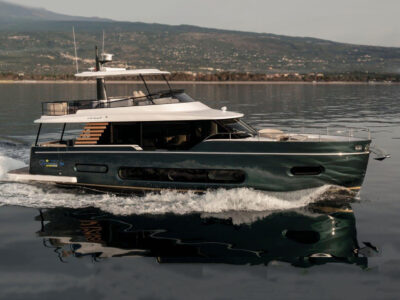Azimut in Cannes, the route to reduce CO2 emissions.