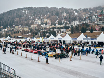 The I.C.E. St. Moritz scalda i motori, le auto glamour in concorso