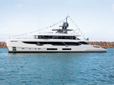 Varato il nuovo BO116 nel cantiere Benetti di Livorno