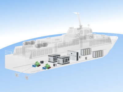 What is a hybrid vessel?