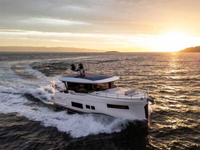 Sirena 48 hybrid experience: sustainable luxury