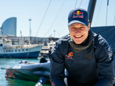 Alinghi Red Bull Racing welcomes skiing star Marco Odermatt