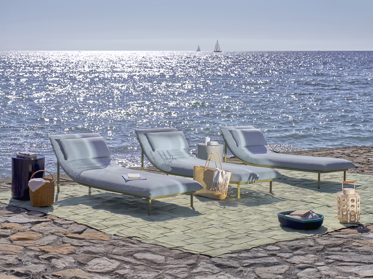 Cassina's Outdoor 2026 Collection is ready for the launch - Barche