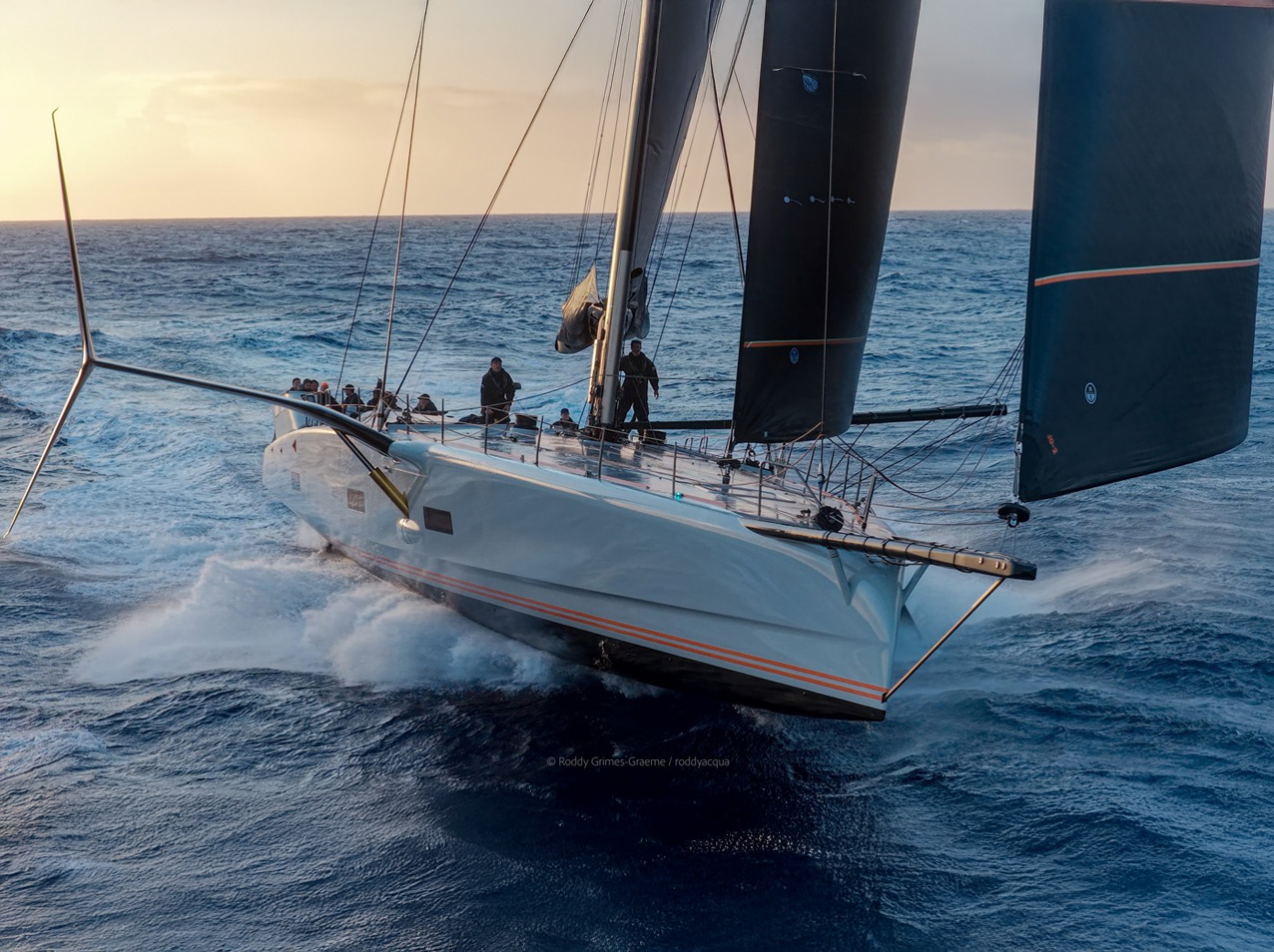 Baltic 111 Raven, record in the 2026 RORC Transatlantic Race - Barche ...