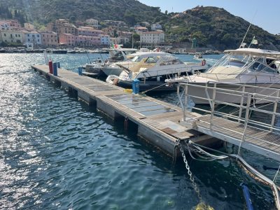Fotovoltaico calpestabile in mare: al Giglio il primo pontile